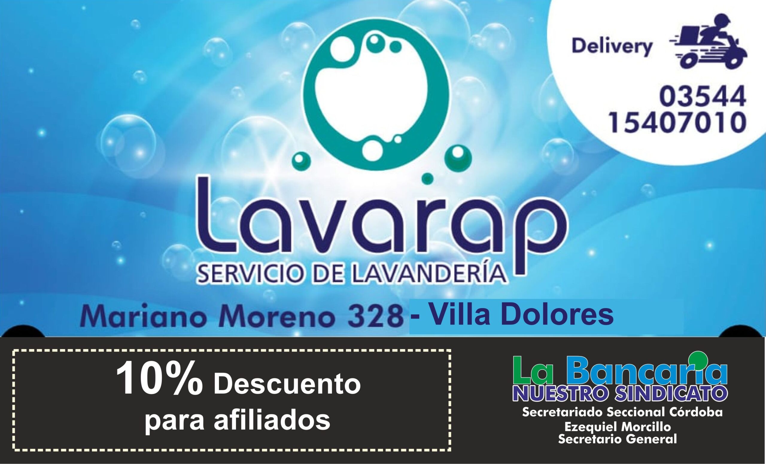 Lavarap (Lavandería) – La Bancaria CBA