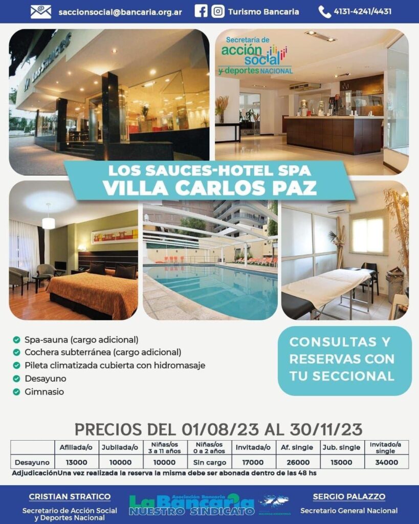Los Sauces Hotel y Spa (Carlos Paz)